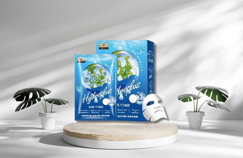 Mặt nạ giấy Rong Biển Đại Dương dưỡng ẩm sâu SexyLook Marine Algae Moisturizing 28 ml (hộp 4 miếng)