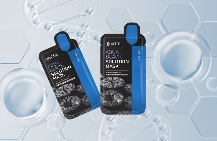 Mặt nạ Mediheal Aqua Black có chiết xuất từ thiên nhiên
