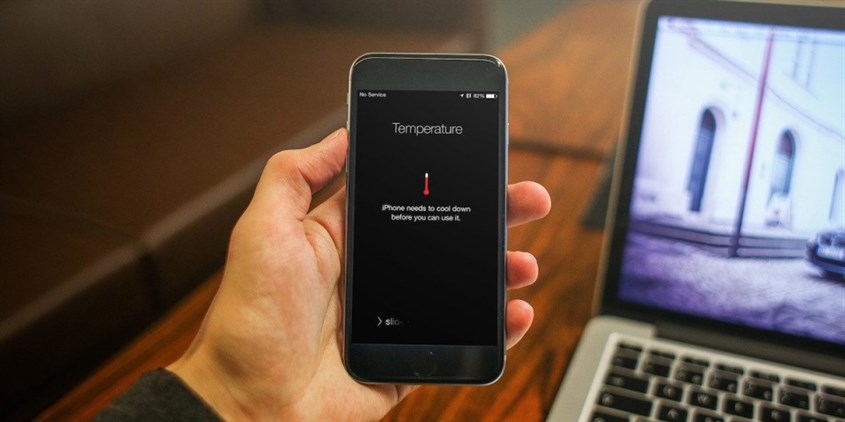 Bạn nên ngưng sử dụng vài phút nếu iPhone quá nóng
