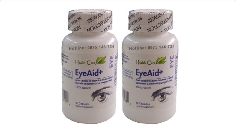 Viên uống bổ mắt EyeAid+ giúp cải thiện thị lực 
