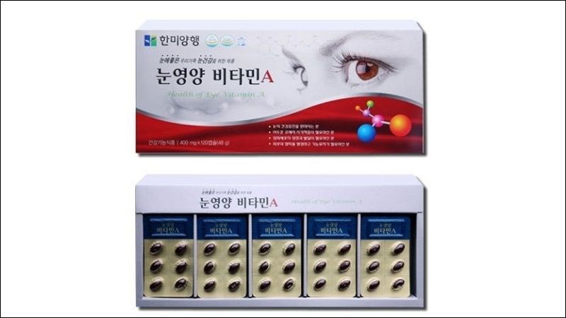Viên bổ mắt Hanmi giúp bổ sung các dưỡng chất cần thiết cho mắt