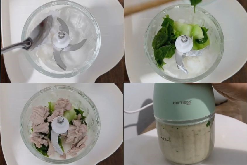 Cách làm cháo mướp thịt heo cho bé ăn dặm ngon