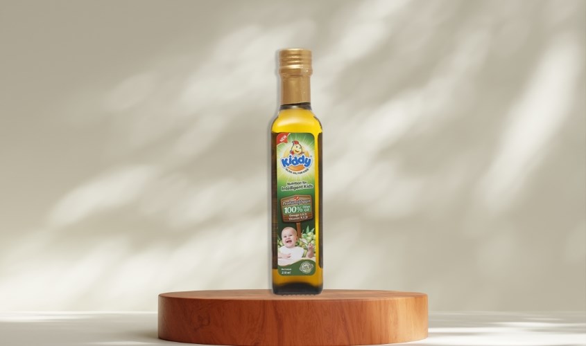 Dầu oliu Kiddy ăn dặm cho bé chai 250 ml (từ 6 tháng)