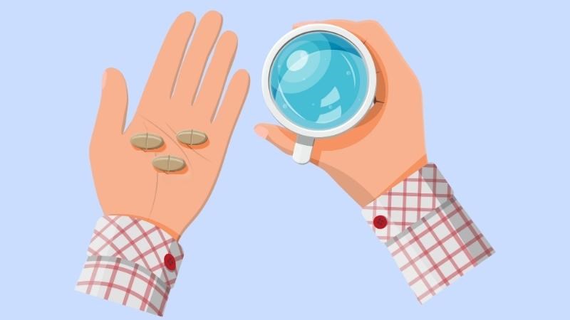 Người dùng nên sử dụng viên uống Vương Hoạt kèm với nước lọc ấm hoặc mát Người dùng nên sử dụng viên uống Vương Hoạt kèm với nước lọc ấm hoặc mát