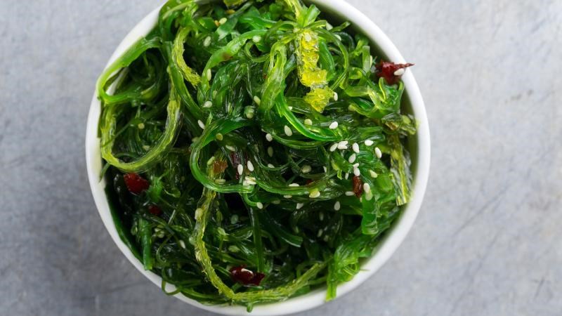 Rong biển chứa một lượng calo khá thấp