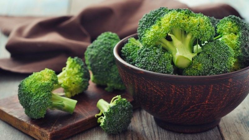 Bông cải xanh giúp cung cấp cho cơ thể lutein và zeaxanthin