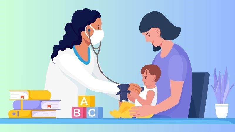 Đưa trẻ đi khám nếu có những dấu hiệu bất thường