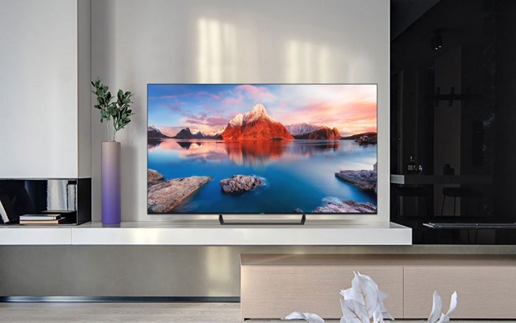 Google Tivi Xiaomi A Pro 4K 43 inch L43M8-A2SEA có kích thước màn hình 43 inch, sở hữu độ phân giải 4K cho hình ảnh sắc nét và màu sắc hiển thị sống động