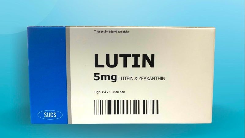 Viên uống bổ mắt lutin là sản phẩm phù hợp cho người có thị lực kém