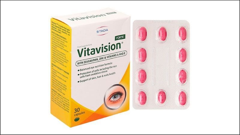 Stada Vitavision Forte có khả năng cải thiện tốt thị lực