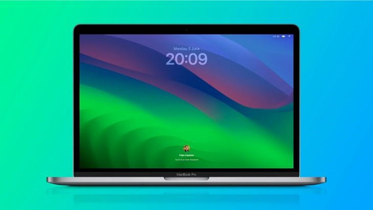 Hệ điều hành macOS Sonoma có sự thay đổi lớn về bố cục màn hình khóa