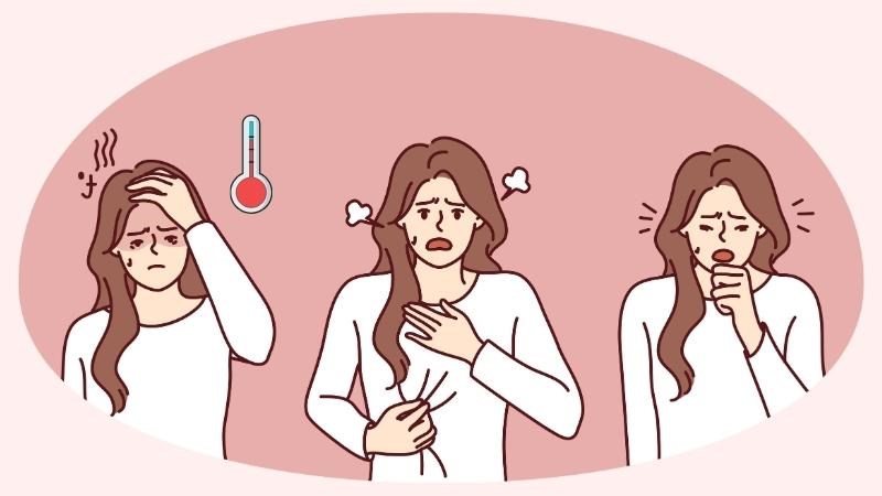 Bạn nên gặp bác sĩ nếu có dấu hiệu như sốt cao, đột ngột đau đầu, khó thở