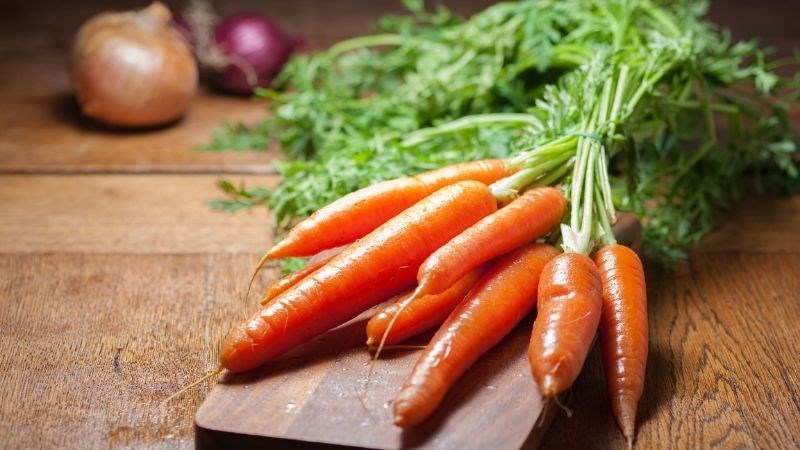 Cà rốt từ lâu được biết đến như thực phẩm 