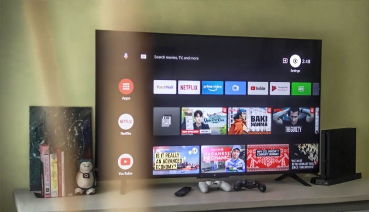 Bạn có thể xem phim, nghe nhạc, chơi game trực tiếp trên tivi Xiaomi thông qua kho ứng dụng của CH Play 