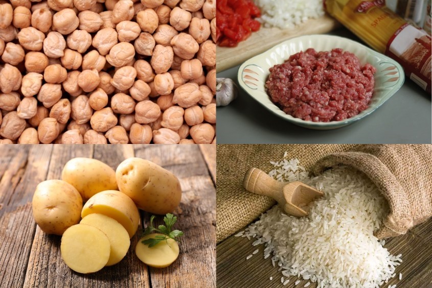 Gợi ý món cháo đậu gà thịt bò cho bé