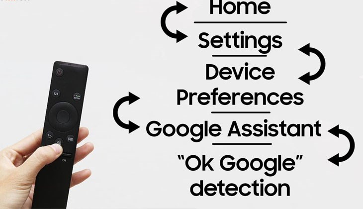 Chọn Tùy chọn thiết bị (Device Preferences) > chọn Google Assistant > chọn Phát hiện “Ok Google”