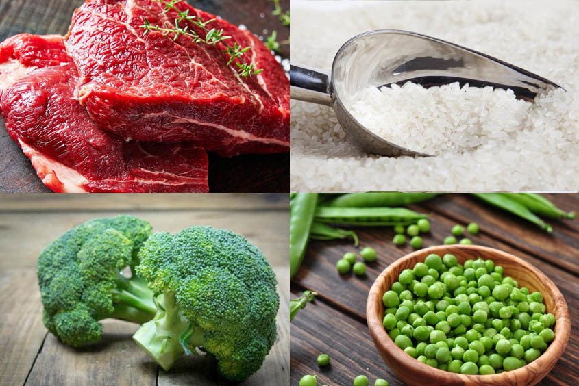 Chia sẻ cách nấu cháo thịt bò đậu Hà Lan cho bé ăn dặm