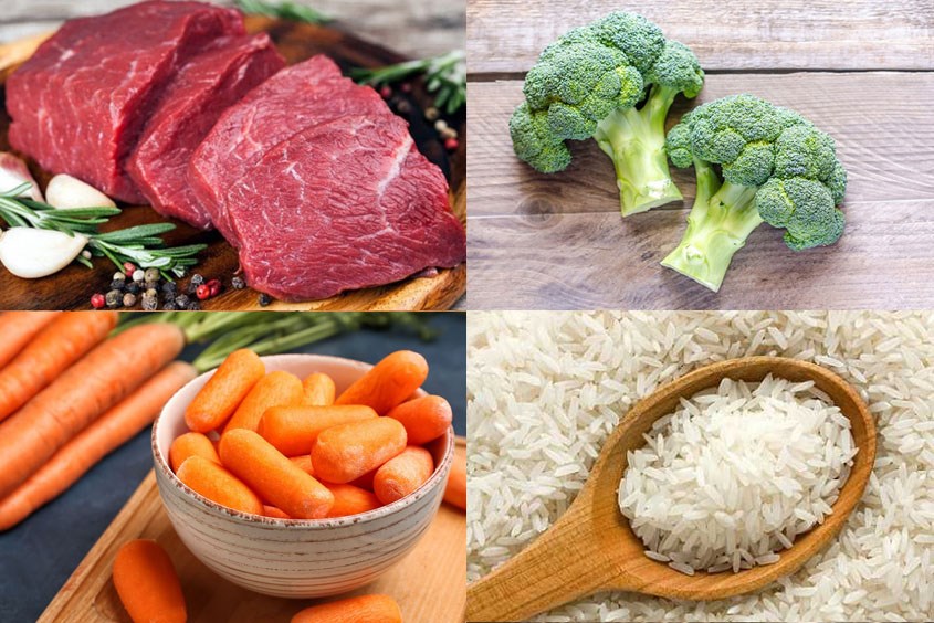 Hướng dẫn nấu cháo thịt bò bông cải xanh cho bé