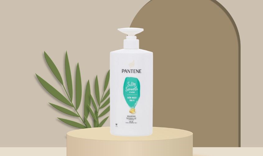 Dầu gội Pantene Silky Smooth Care suôn mượt óng ả 650 ml