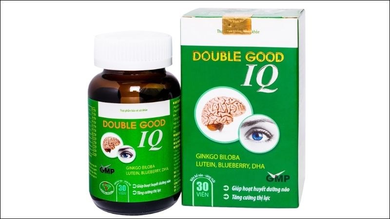 Viên uống Double Good IQ dưỡng não bổ mắt