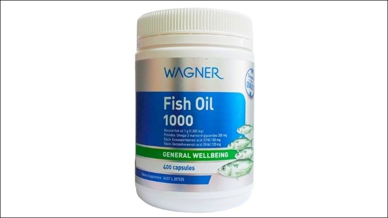 Viên uống Wagner Fish Oil 1000 sáng mắt bổ não