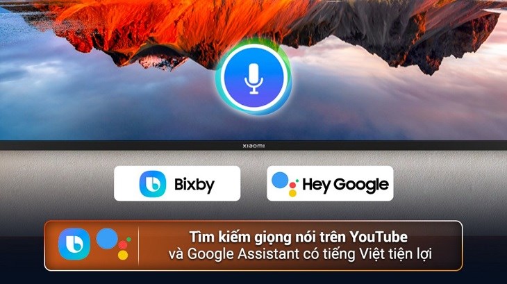 Bạn có thể điều khiển Google Tivi Xiaomi A Pro 4K 43 inch L43M8-A2SEA bằng giọng nói trên remote thông minh tiện lợi