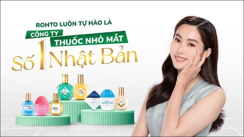 Thuốc nhỏ mắt V.Rohto l&agrave; một loại thuốc c&oacute; nguồn gốc từ Nhật Bản