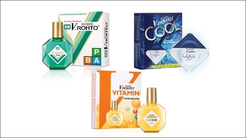 Th&agrave;nh phần thường c&oacute; trong thuốc nhỏ mắt V.Rohto l&agrave; Tetrahydrozoline Hydrochloride