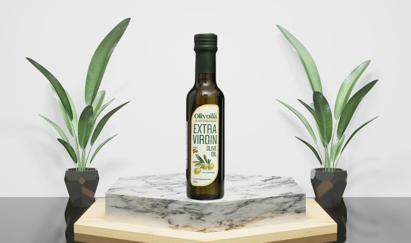 Dầu oliu Olivoilà Extra Virgin ăn dặm cho bé chai 250 ml 