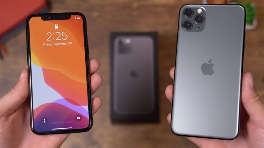 iPhone 11 Pro Max sở hữu màn hình OLED 6.5 inch với độ sắc nét cao