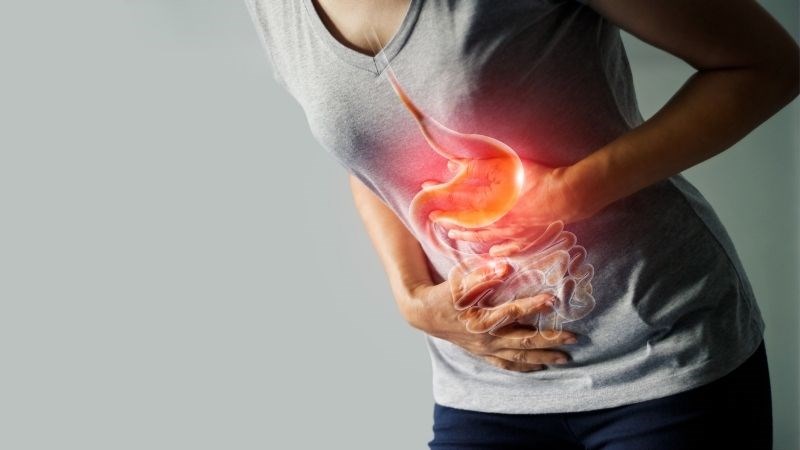 Đau dạ dày là tác hại thường thấy của stress