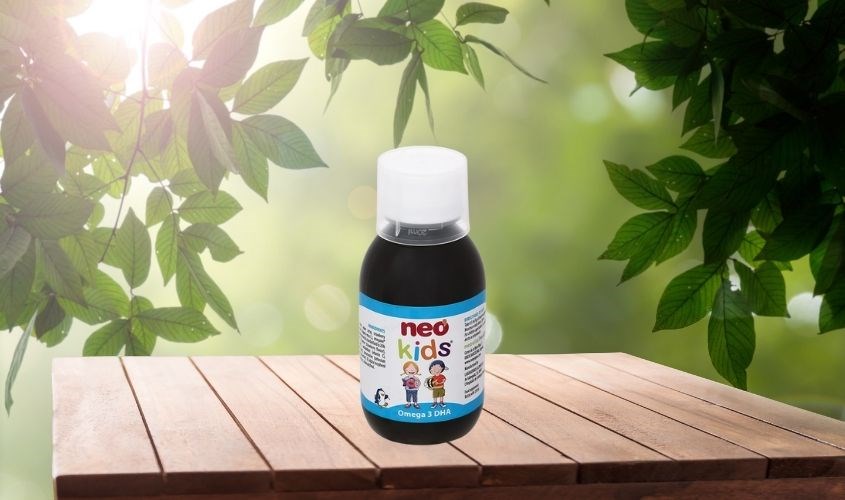 Siro Neo Kids Omega 3 DHA tăng cường thị lực 150 ml (từ 3 tháng)