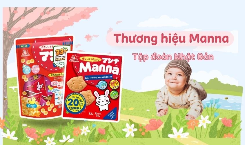 Thương hiệu Manna có lịch sử lâu đời