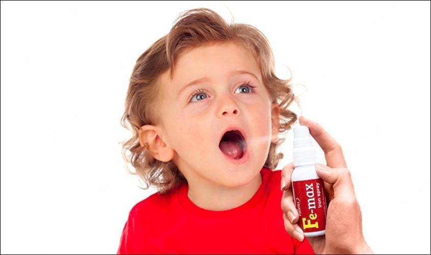 Cần sử dụng lọ xịt Valens Fe-max theo liều lượng khoa học