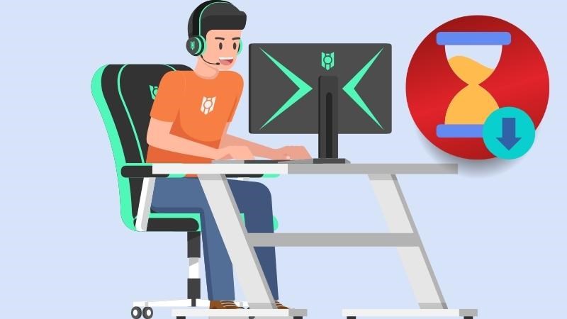 Giảm thiểu tối đa thời gian sử dụng máy tính để góp phần bảo vệ đôi mắt của bạn