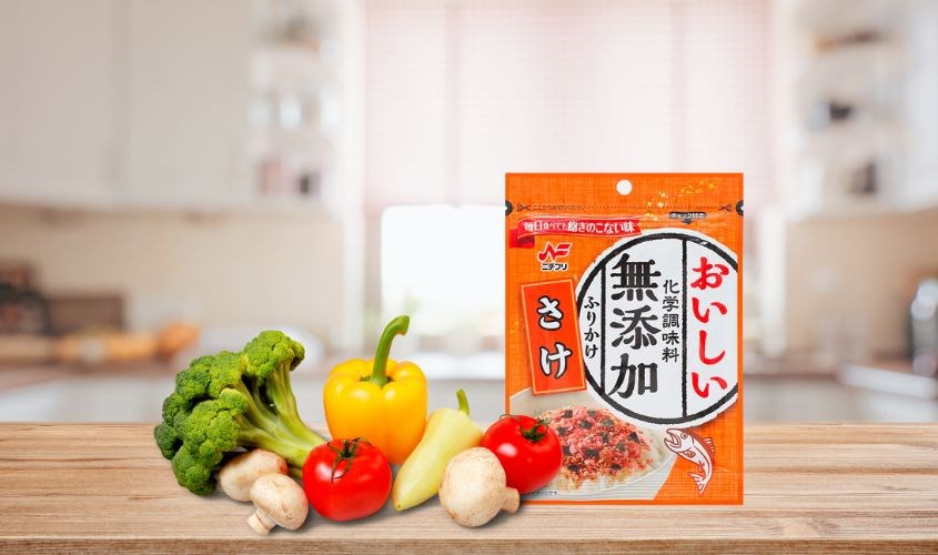 Gia vị rắc cơm Nichifuri vị cá hồi gói 25g (từ 3 tuổi)