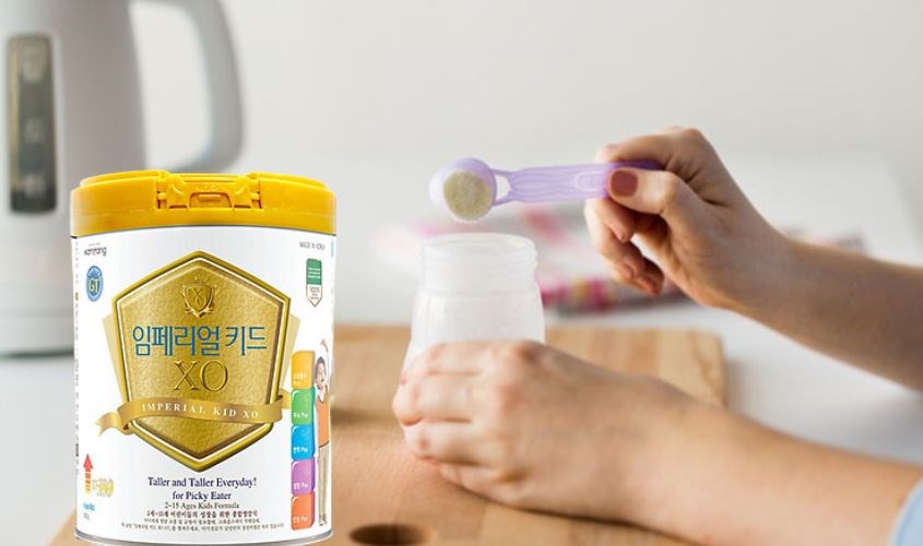 Hướng dẫn sử dụng sữa bột XO Imperial Kid