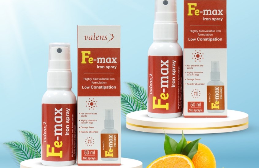 Fe-max là sản phẩm sắt xịt thế hệ mới