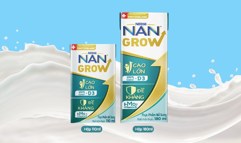 Nên dùng 3 - 4 hộp 110ml hoặc 2 hộp 180ml/ngày