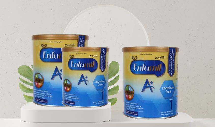 Lưu ý khi sử dụng sữa bột Enfamil A+ LactoFree Care cho bé đạt hiệu quả