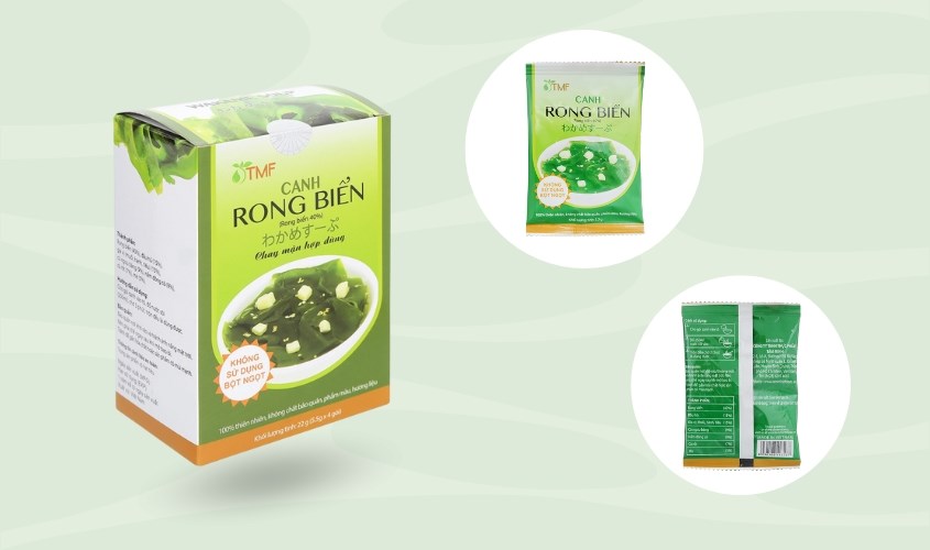 Sử dụng sản phẩm ngay sau khi mở gói và chế biến