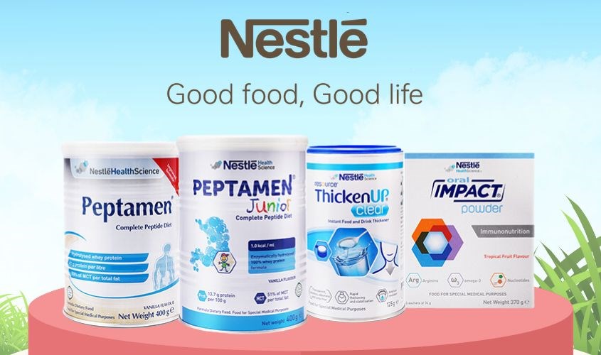 Các sản phẩm dinh dưỡng y học của thương hiệu Nestle Các sản phẩm dinh dưỡng y học của thương hiệu Nestle