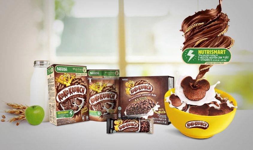 Dòng sản phẩm ngũ cốc ăn sáng từ thương hiệu Nestle Dòng sản phẩm ngũ cốc ăn sáng từ thương hiệu Nestle