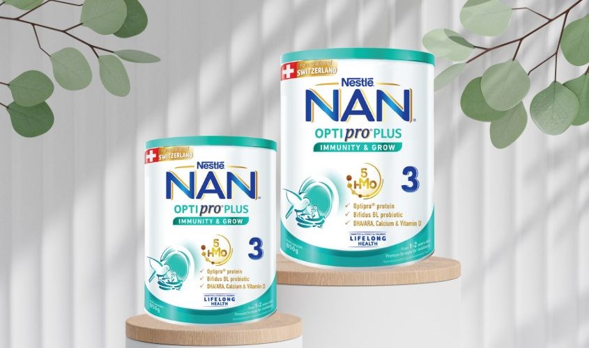 Sữa bột NAN Optipro Plus số 3 850g (1 - 2 tuổi) Sữa bột NAN Optipro Plus số 3 850g (1 - 2 tuổi)