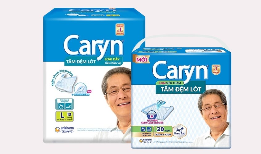 Tấm đệm lót Caryn đến từ thương hiệu Nhật Bản nổi tiếng