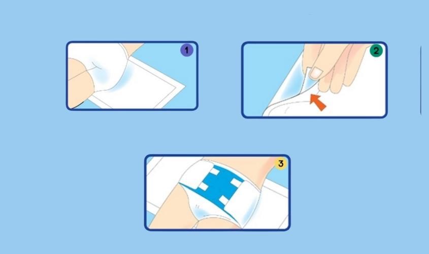 Tấm đệm lót Caryn sử dụng rất đơn giản, dễ dàng