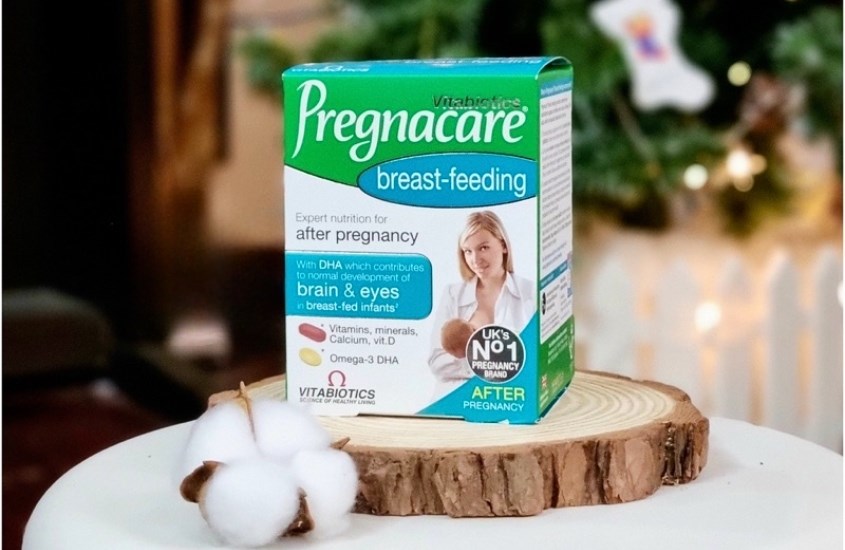 Viên uống Vitabiotics Pregnacare breast-feeding bổ sung vitamin và khoáng chất 84 viên