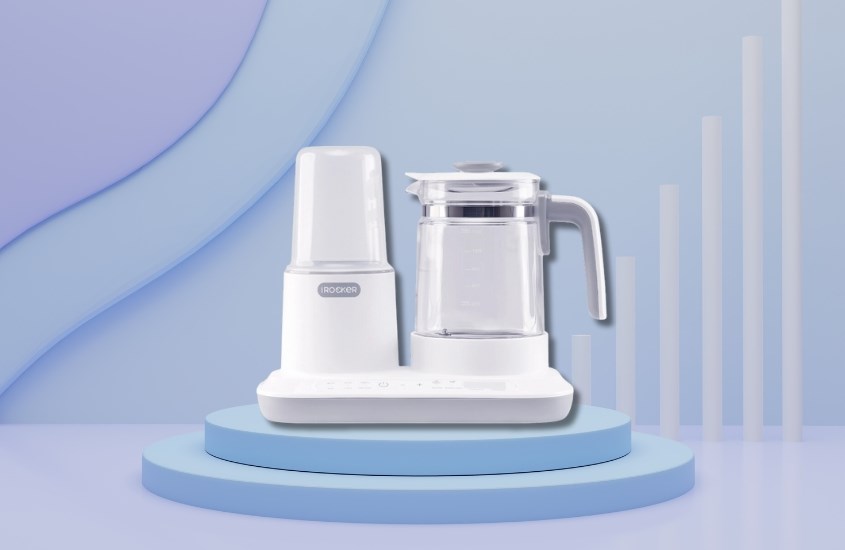 Bình đun nước và hâm sữa IROCKER KW-001