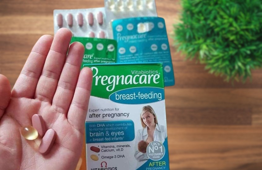 Pregnacare Breast-feeding bổ sung sắt cho mẹ bầu