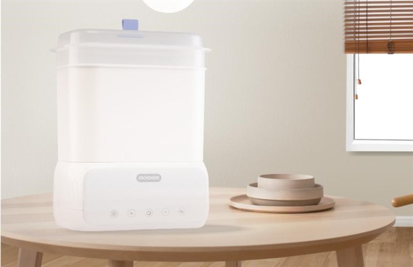 Cách sử dụng máy tiệt trùng và sấy khô bình sữa Irocker Cách sử dụng máy tiệt trùng và sấy khô bình sữa Irocker